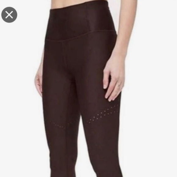 Lululemon Zoned In Tight 27” Leggings Maroon Size 8 New - Picture 1 of 4